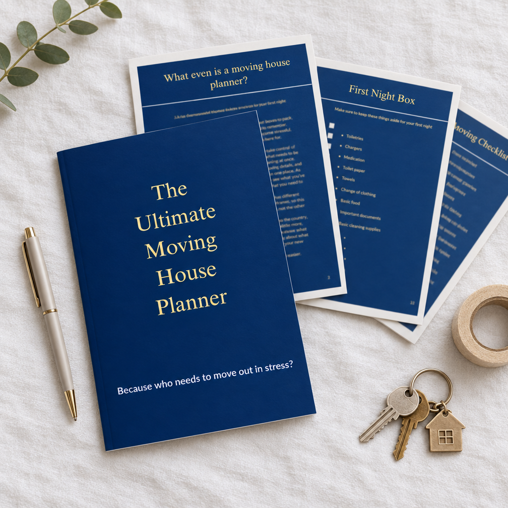 Flat lay of printed pages